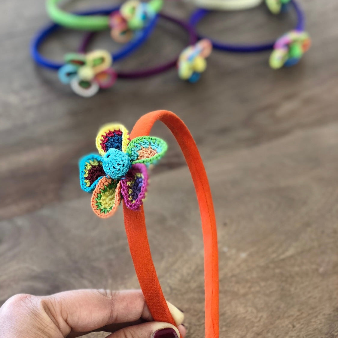 Crochet Hairband for Girls