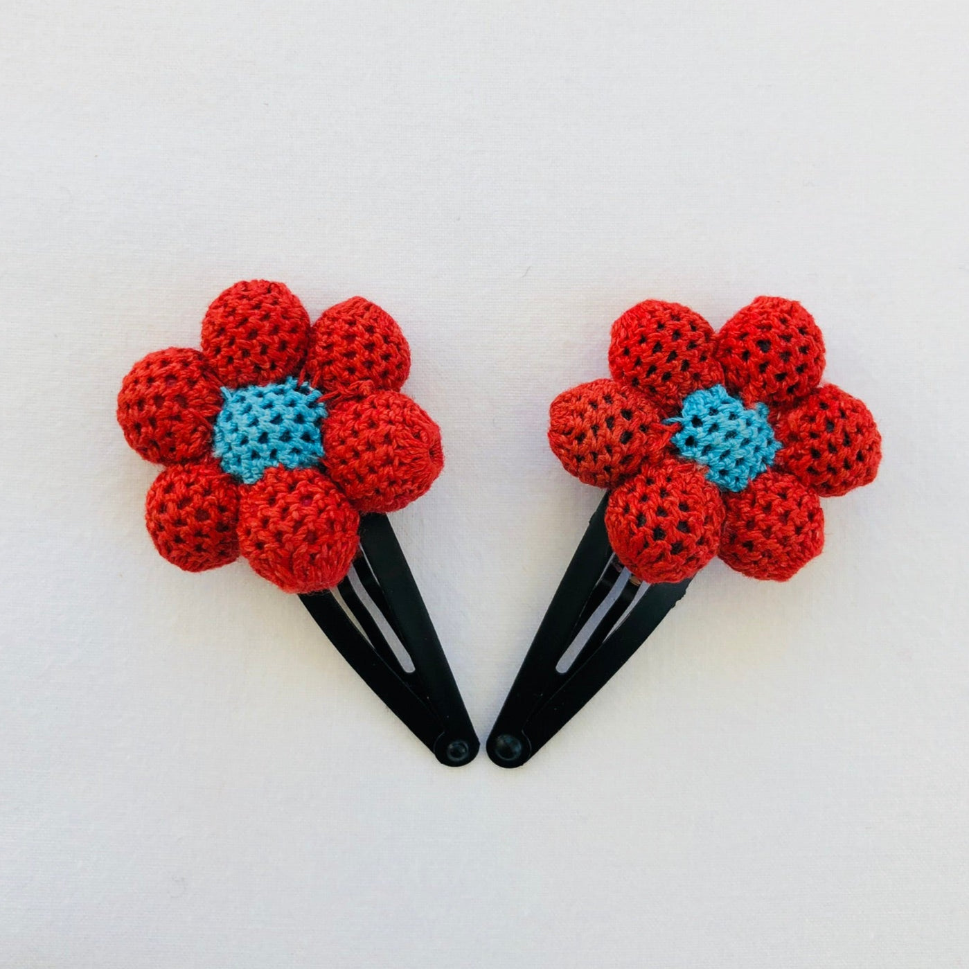 Crochet Hair Pins for Toddler Girls