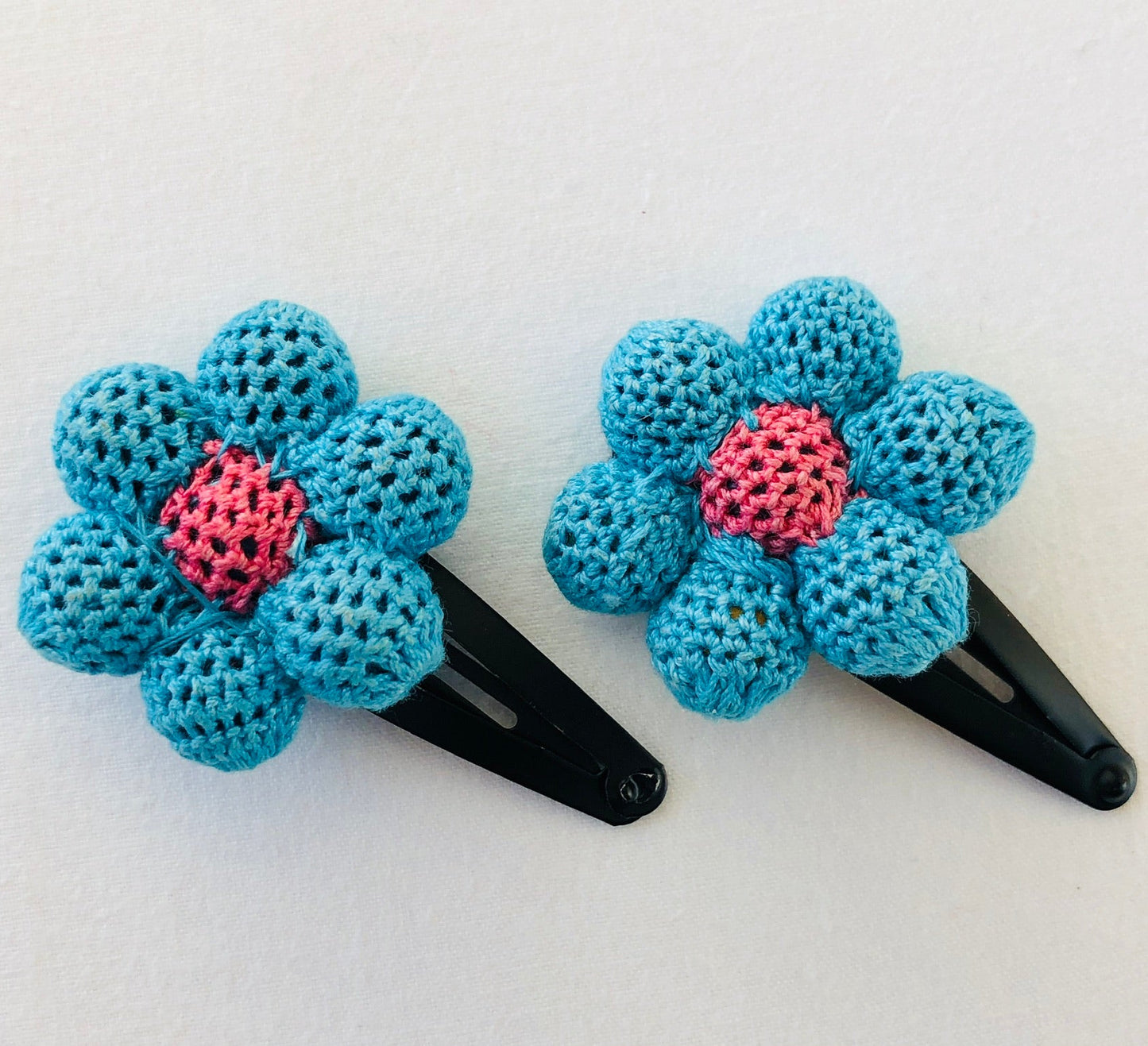 Crochet Hair Pins for Toddler Girls