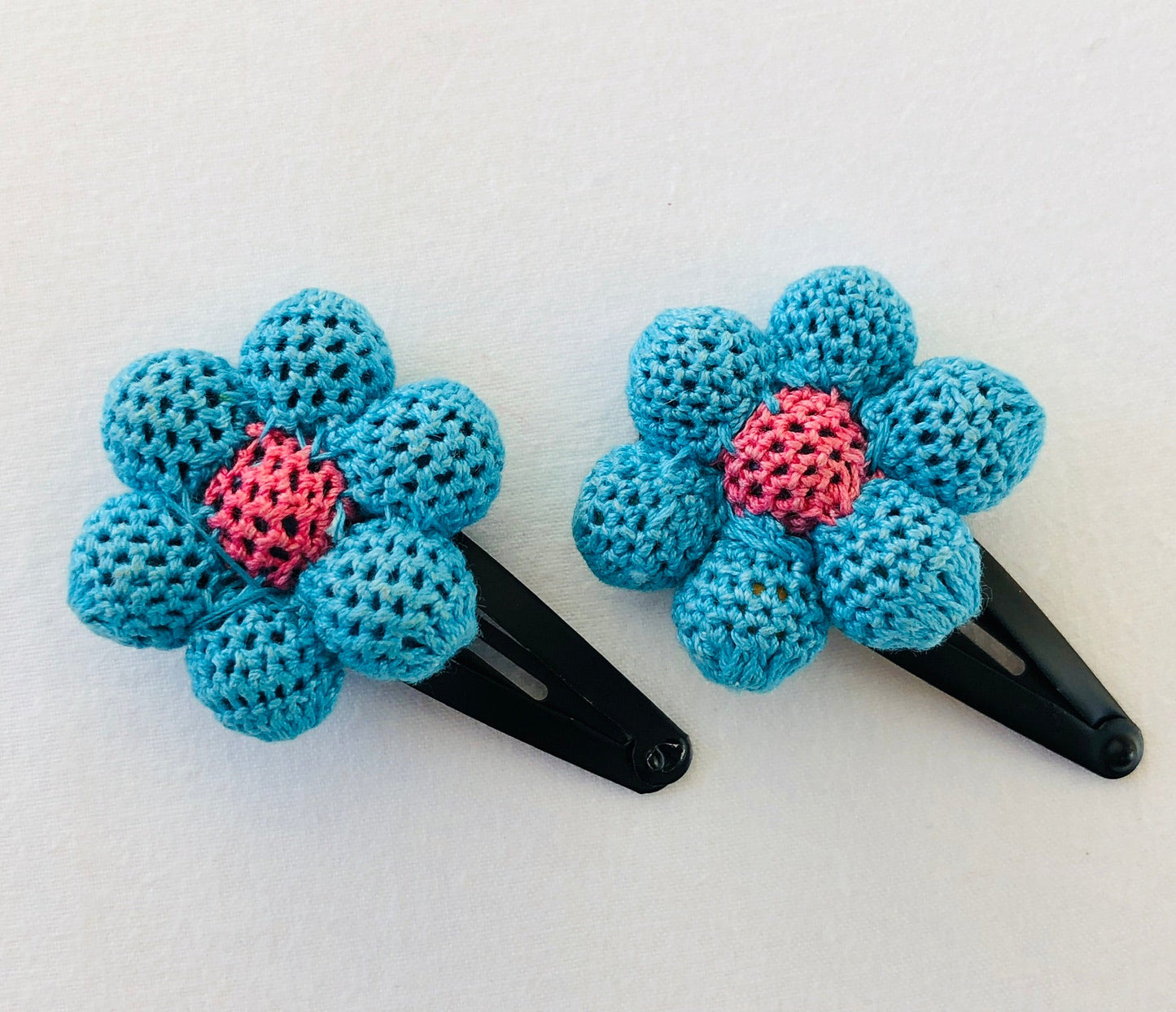 Crochet Hair Pins for Toddler Girls