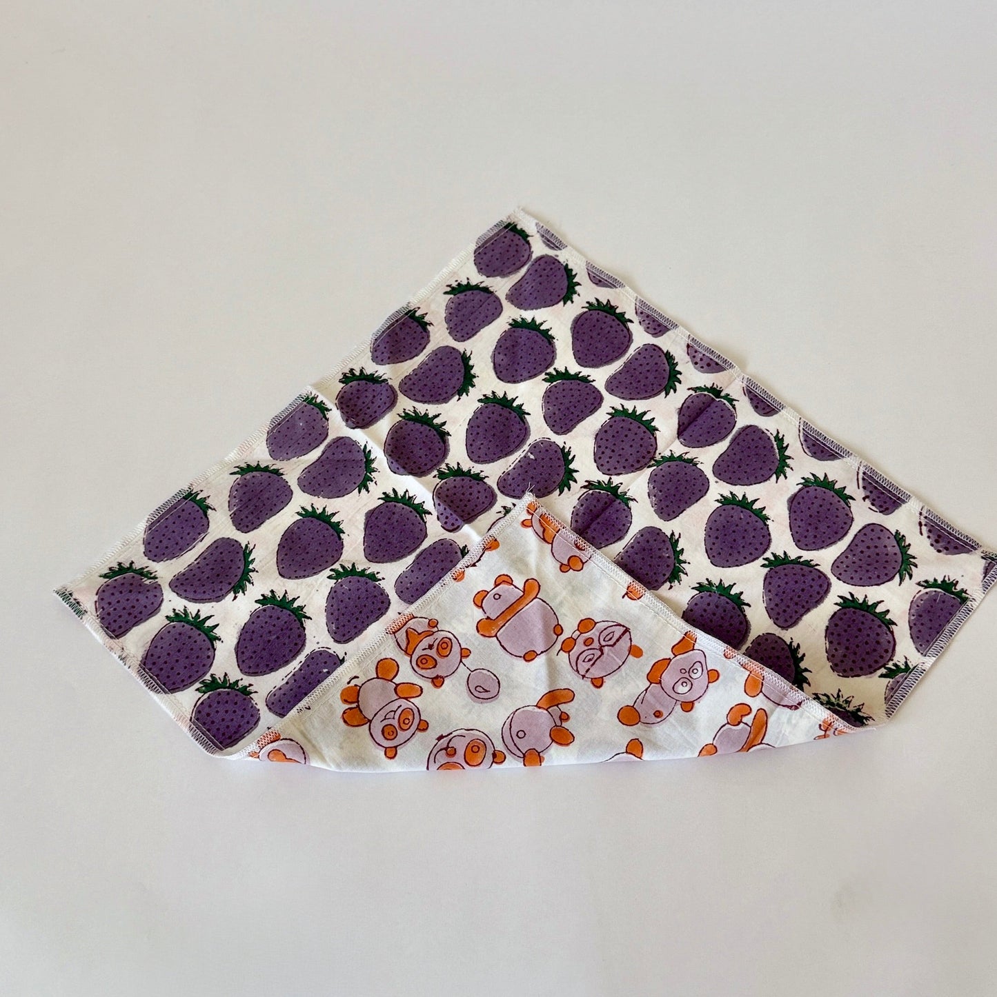 Reversible Matching Pet Scarf - Dog Bandana