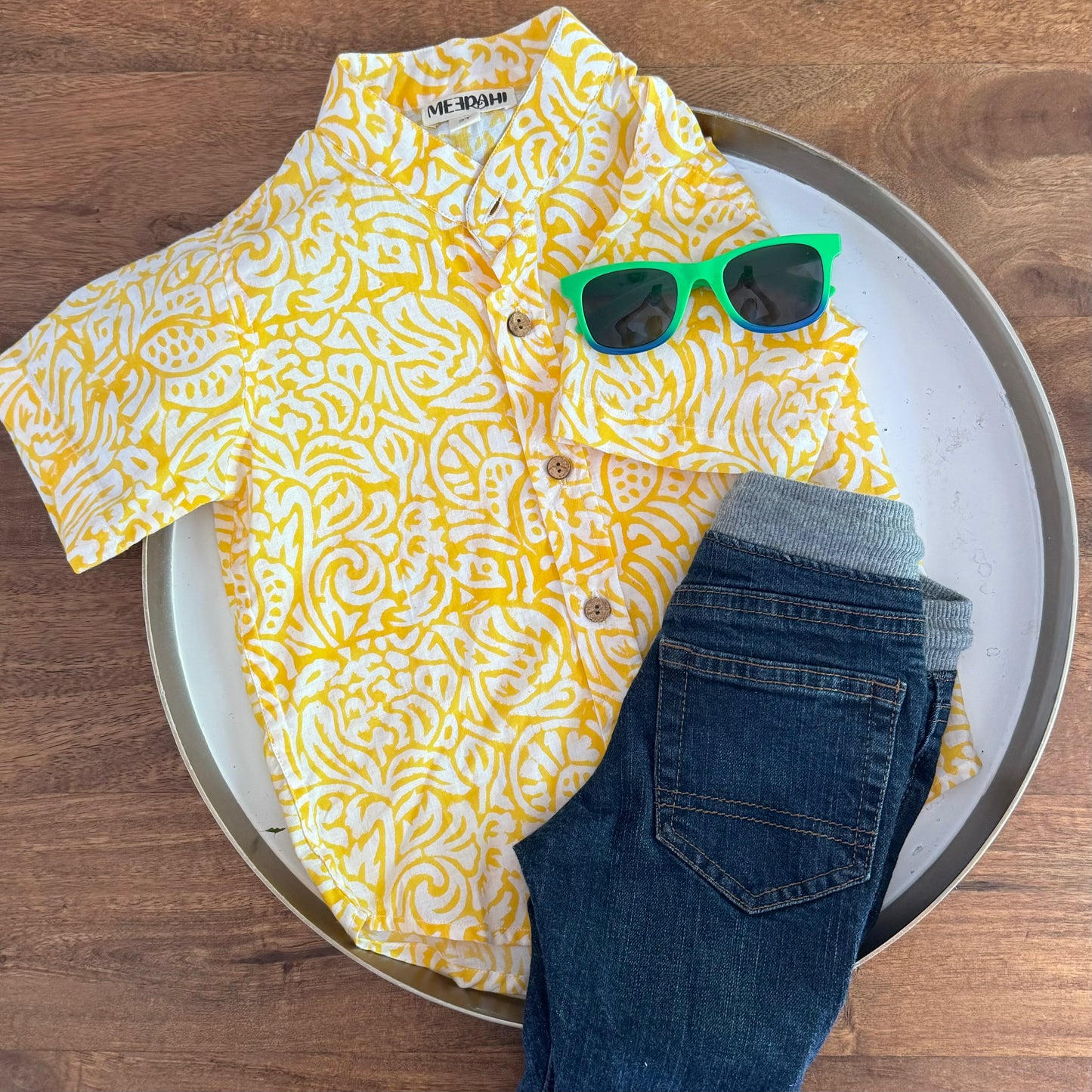 spring summer shirt for toddler boys with jeans