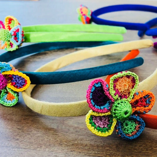 Crochet Hairband for Girls