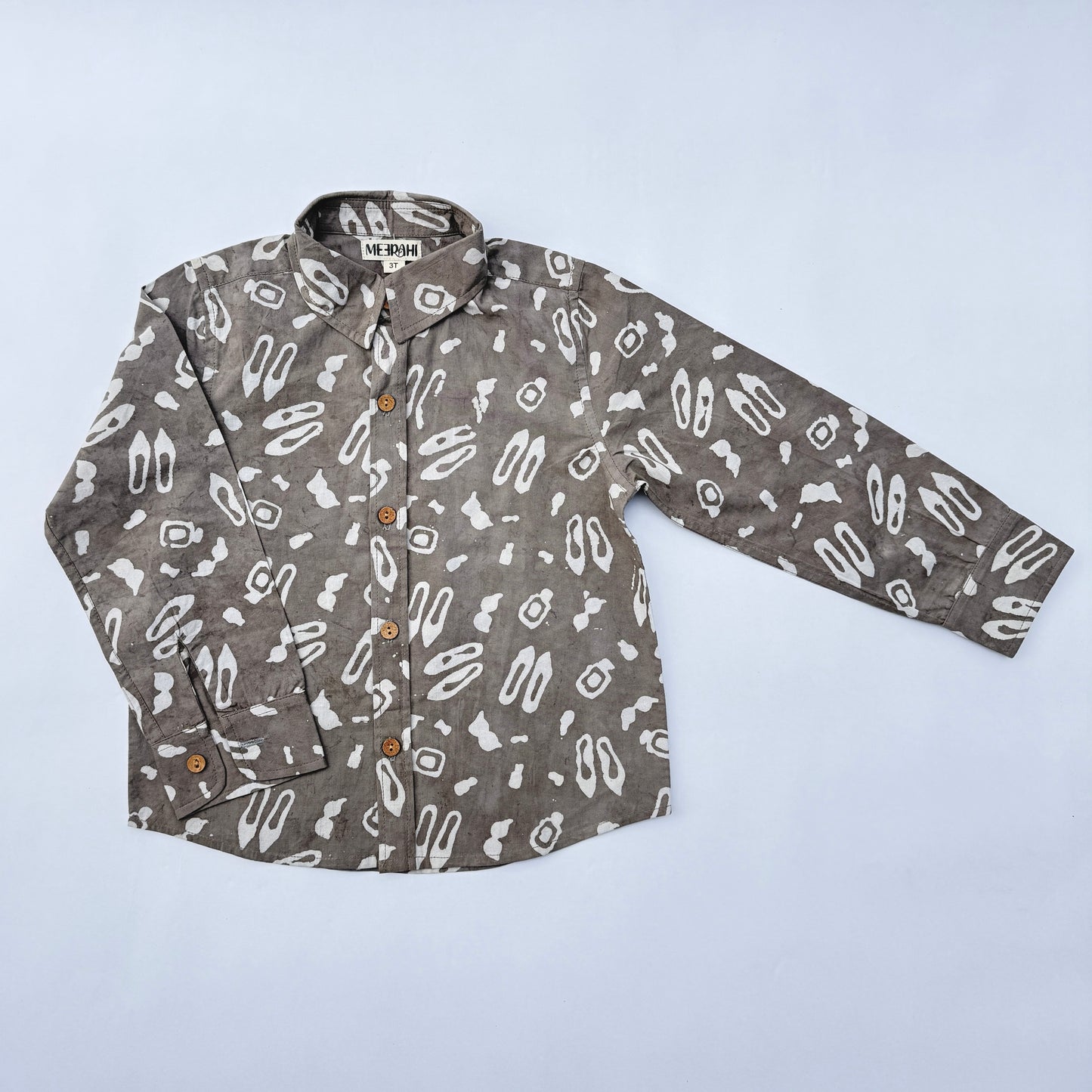 Unique Full-Sleeves Button Down Shirt for Boys