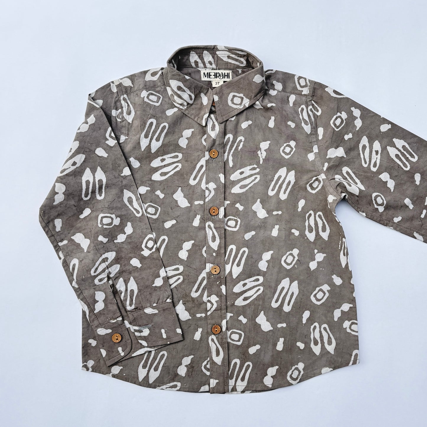 Unique Full-Sleeves Button Down Shirt for Boys