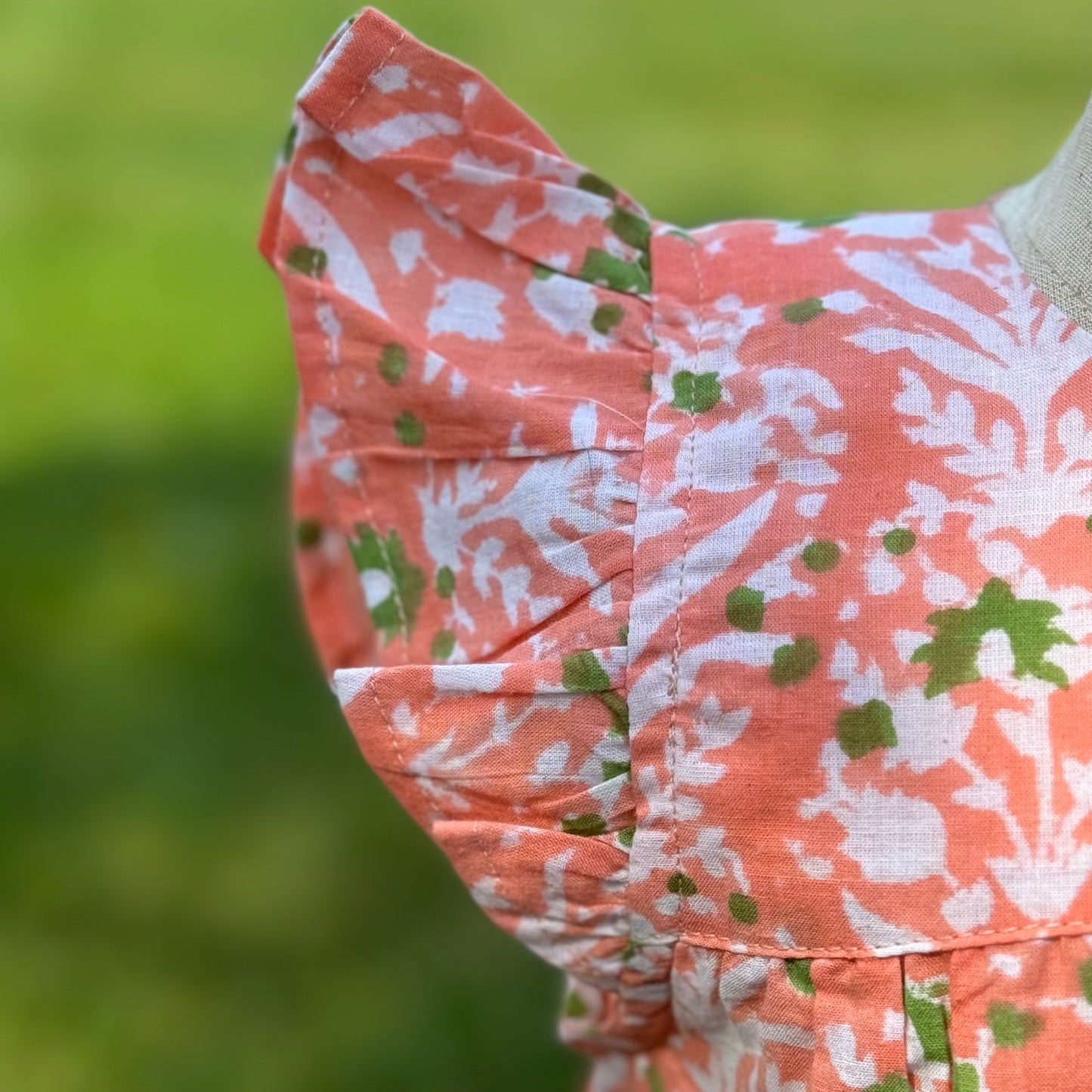 ruffle sleeves for the girls 2 pc outfit