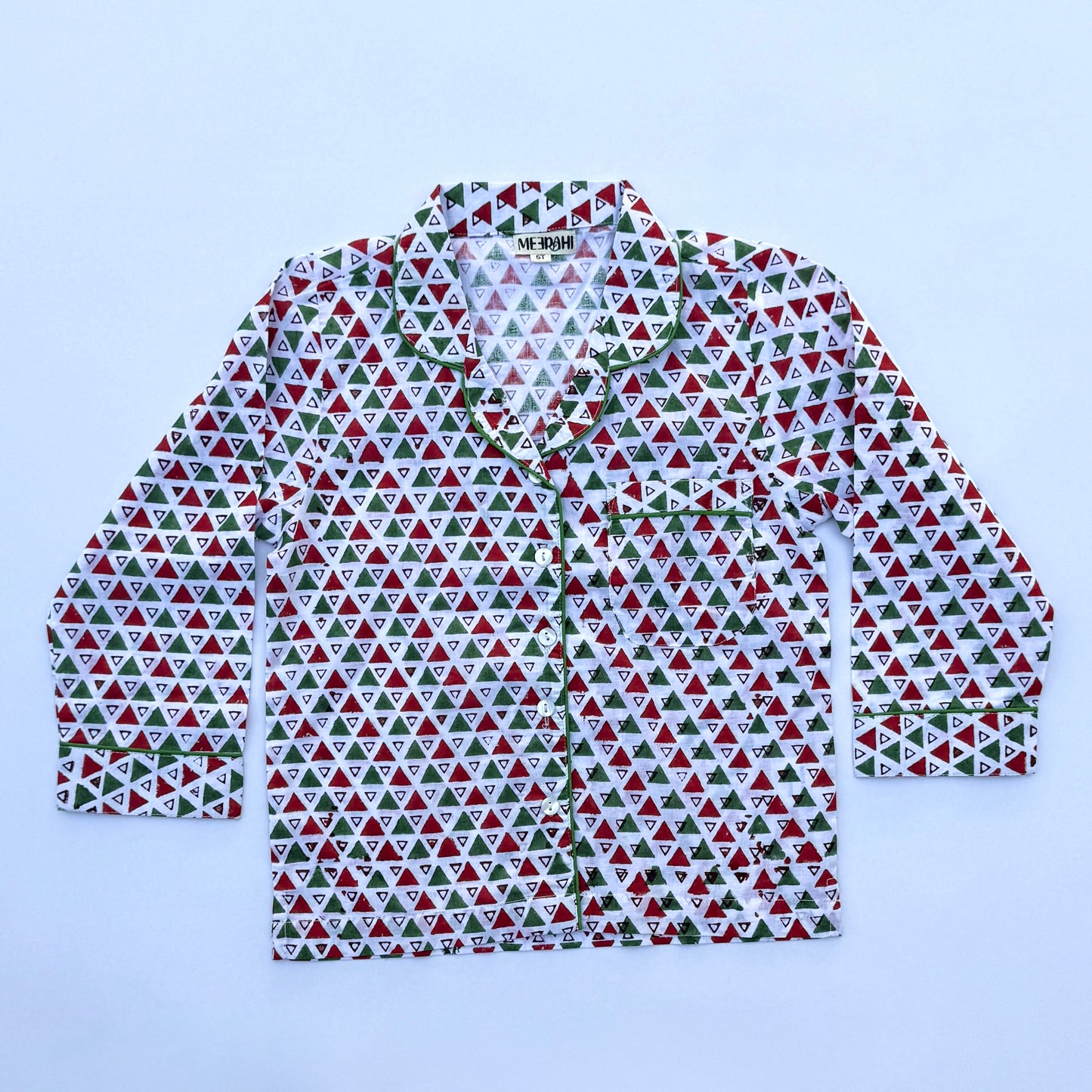 Unisex Holiday Toddler Pajama Set