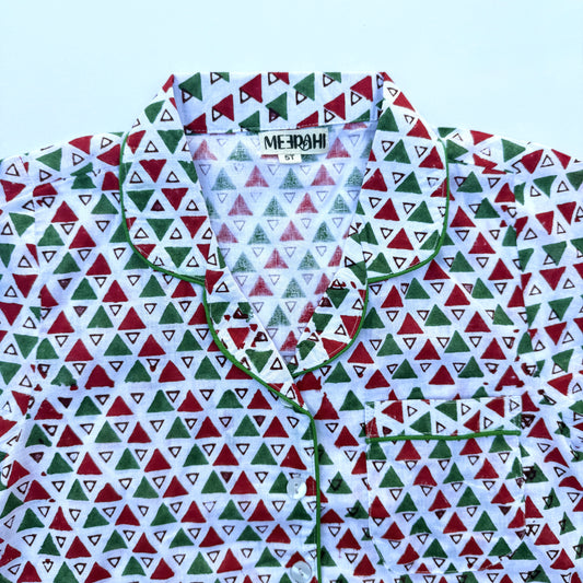 Unisex Holiday Toddler Pajama Set