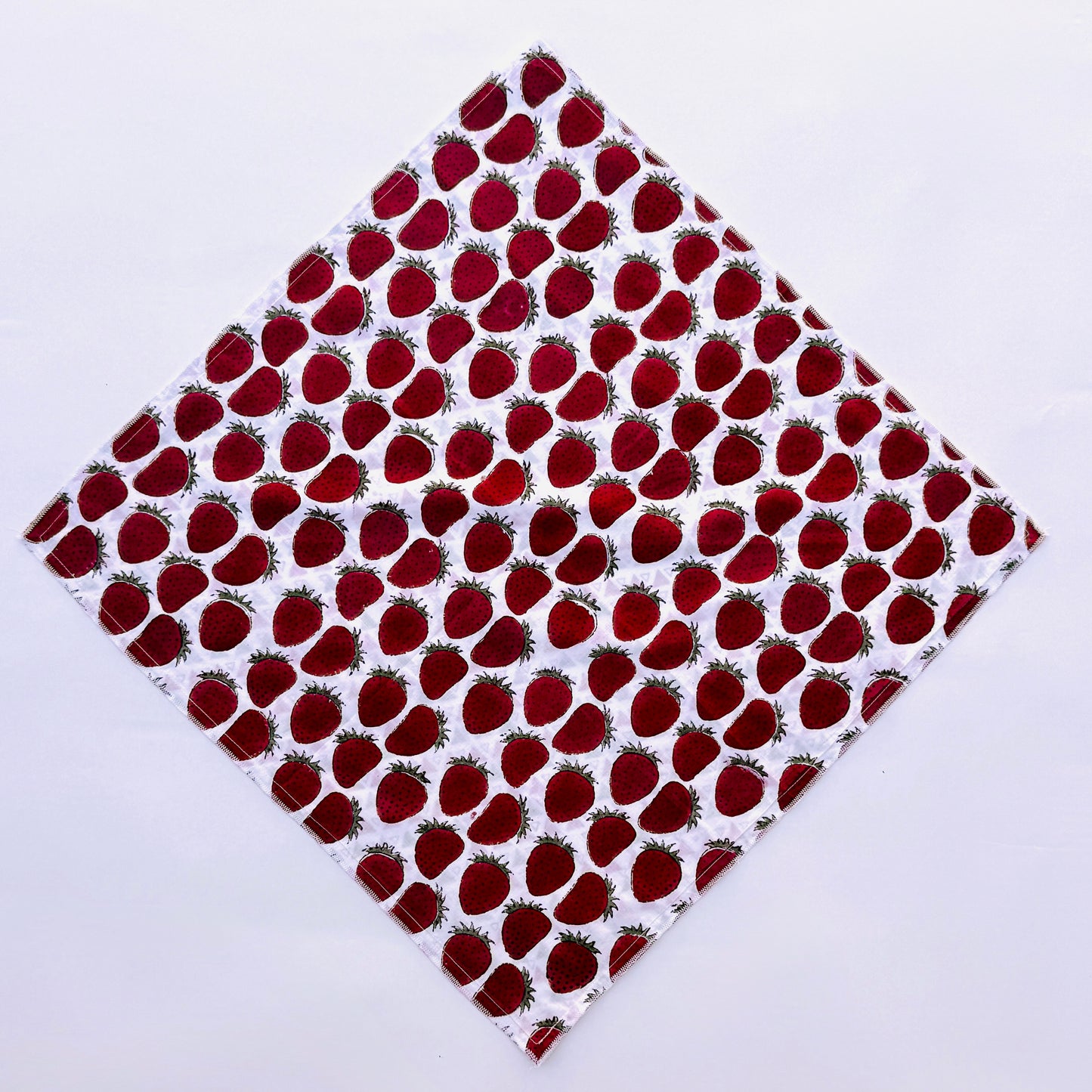 Reversible Matching Holiday Pet Scarf - Dog Bandana