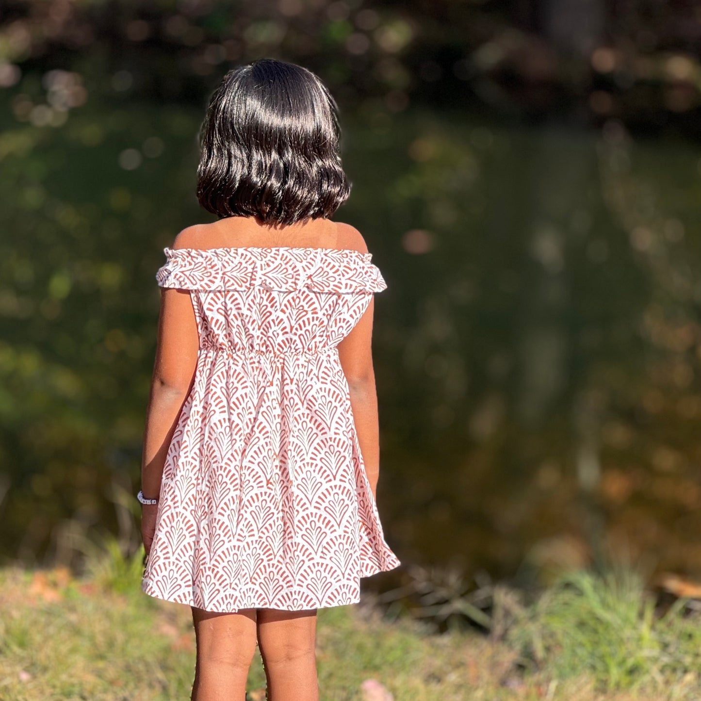 Handmade clothes dresses for toddler girls