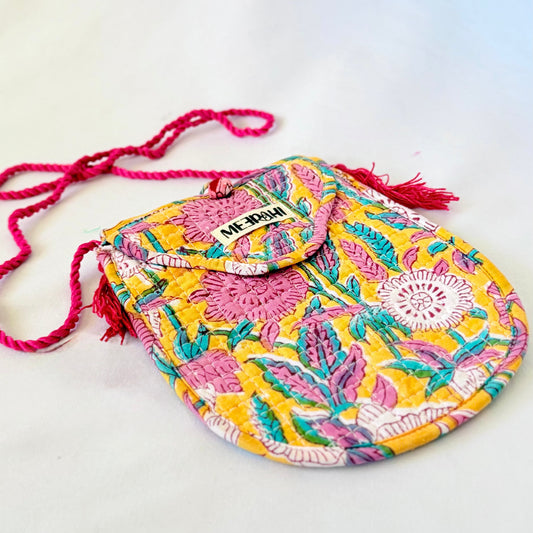 Floral crossbody for little girls 