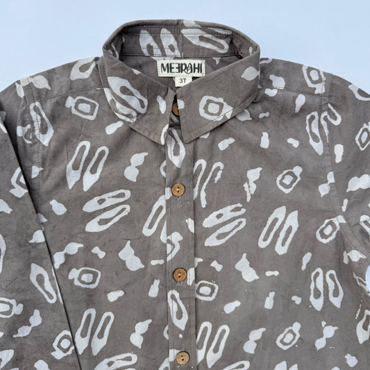Unique Full-Sleeves Button Down Shirt for Boys
