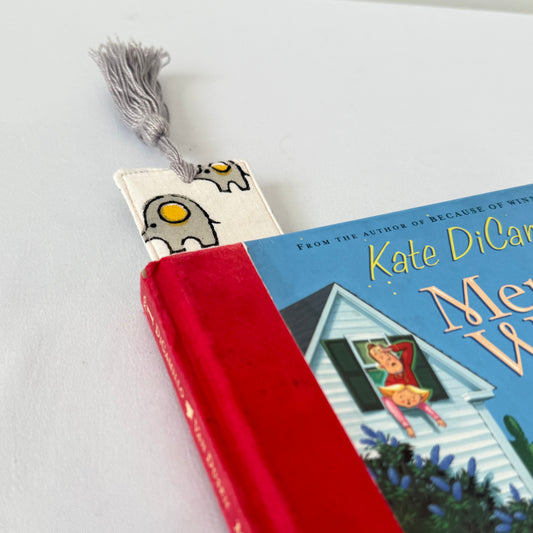 Eco-friendly Cotton Bookmarks (Set of 2)