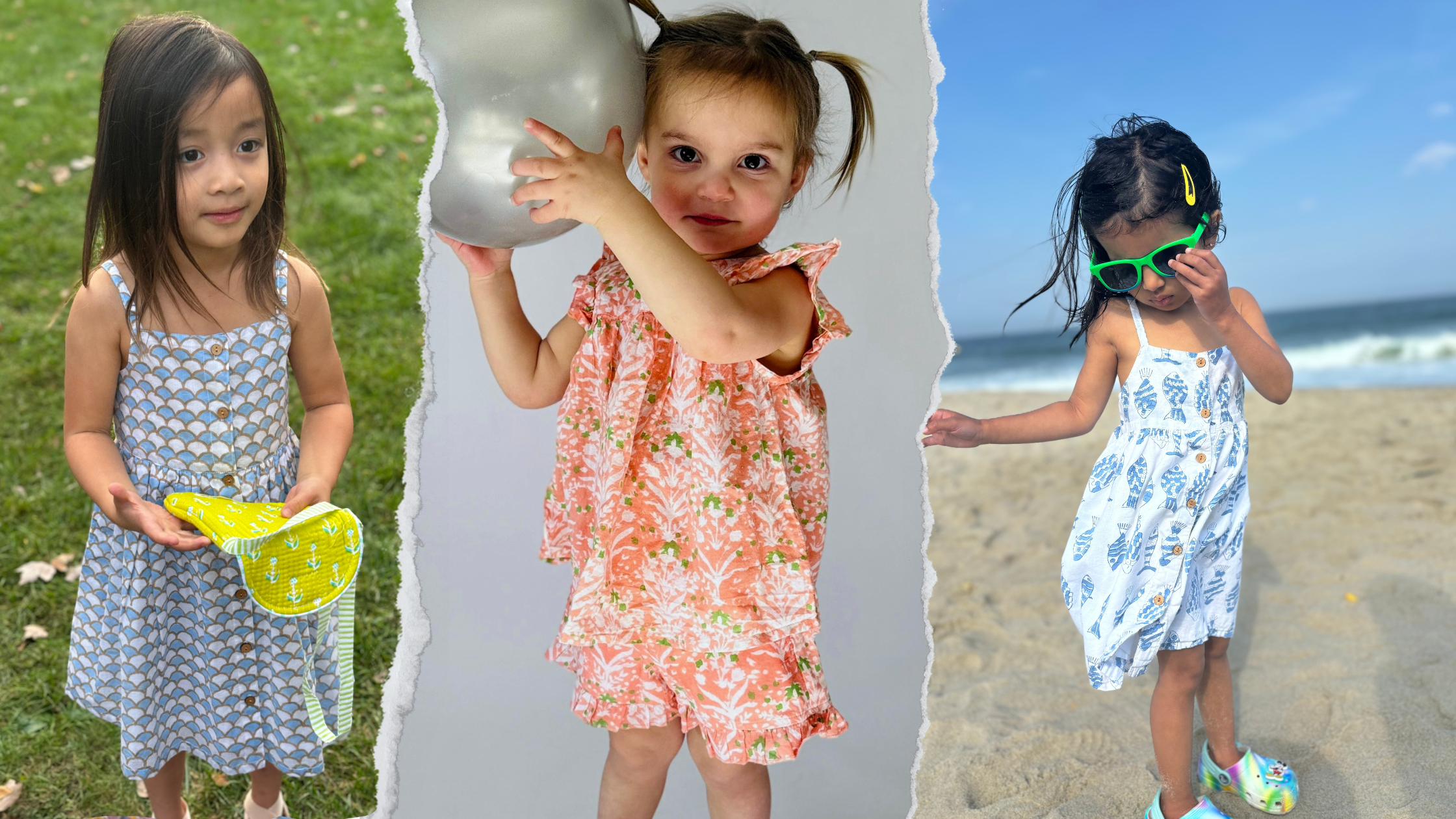 Handmade artisan made kids clothes 