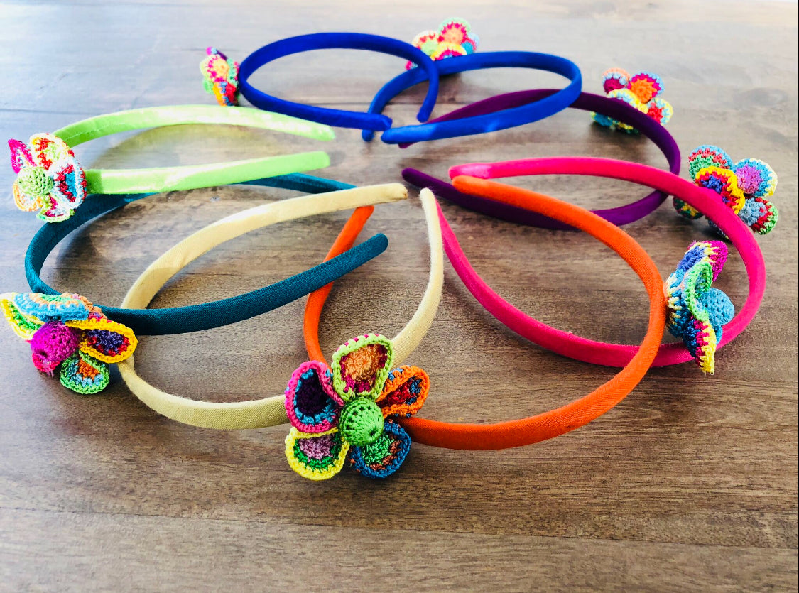 Crochet Hairband for Girls