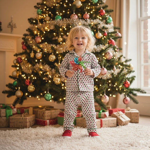Unisex Holiday Toddler Pajama Set