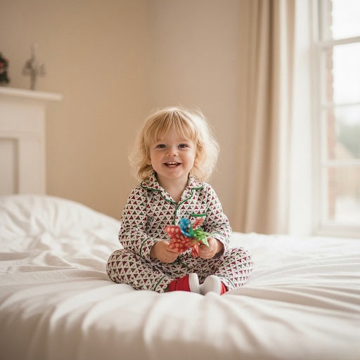 Unisex Holiday Toddler Pajama Set