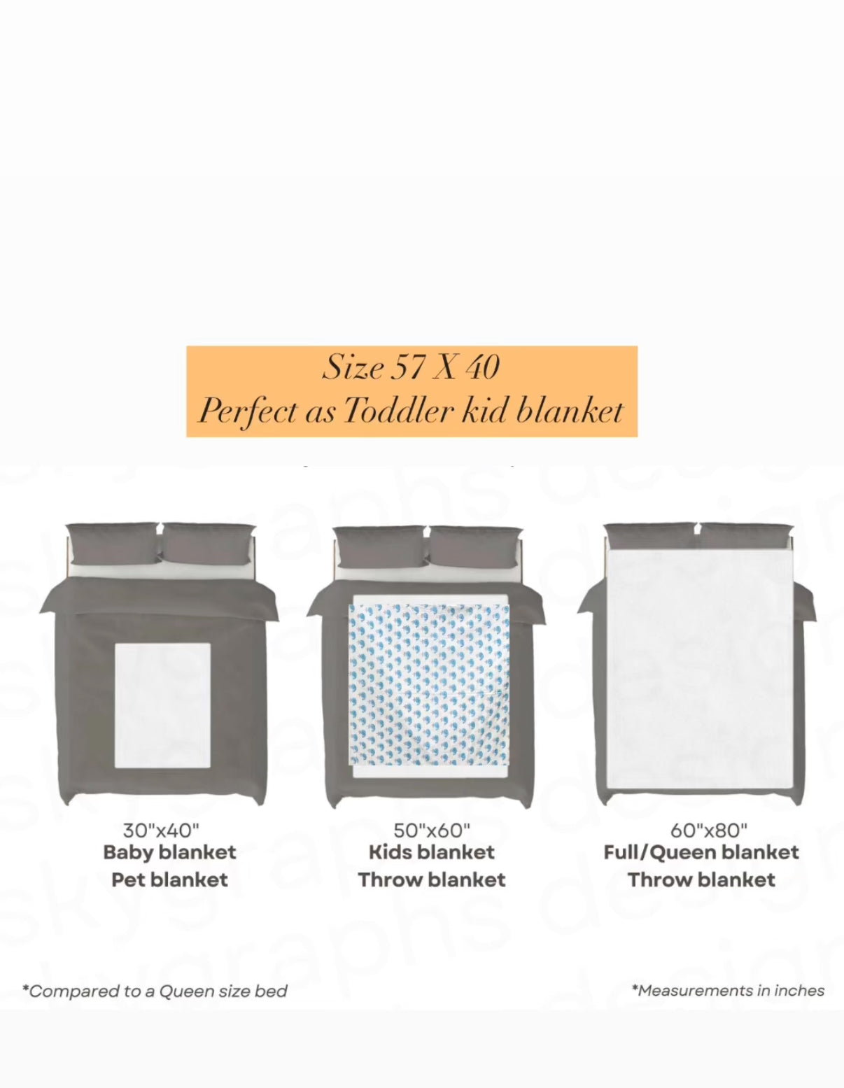 Toddler kid blanket