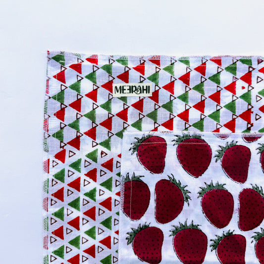 Reversible Matching Holiday Pet Scarf - Dog Bandana