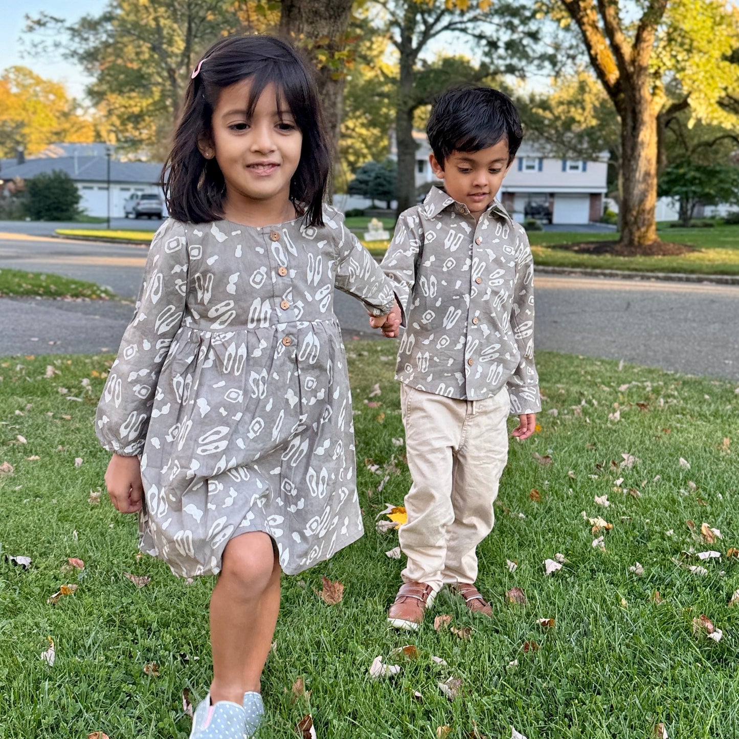 Unique Full-Sleeves Button Down Shirt for Boys