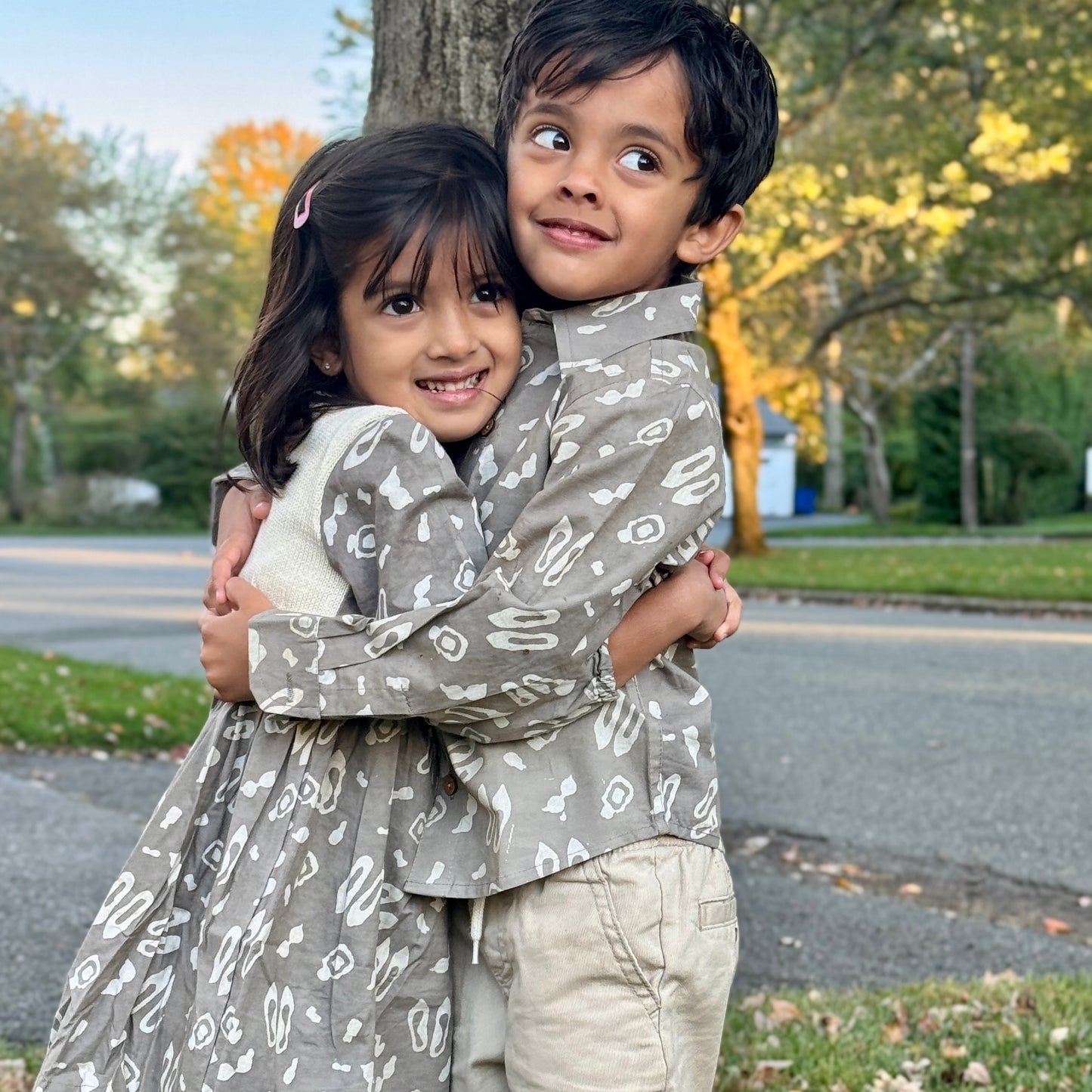 Unique Full-Sleeves Button Down Shirt for Boys