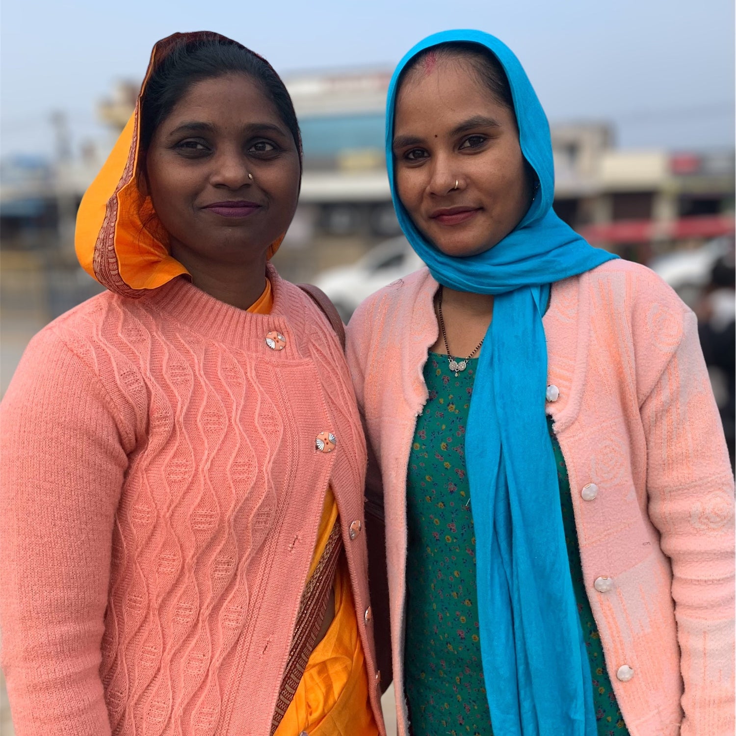 Two women curated by Meerahi 